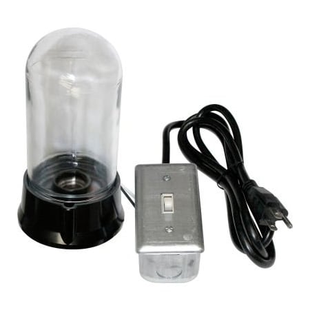 S And H Industries ALC 40235 Cabinet Light Kit, Glass/Steel/Plastic 40235